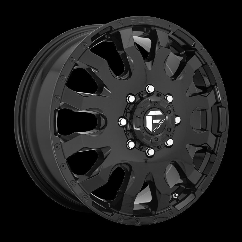 20X8.25 Fuel D675 Blitz Gloss Black 8X210 ET105 wheel/rim