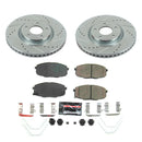 PowerStop Z23 Daily Driver Carbon-Fiber Ceramic Brake Pad and Drilled & Slotted