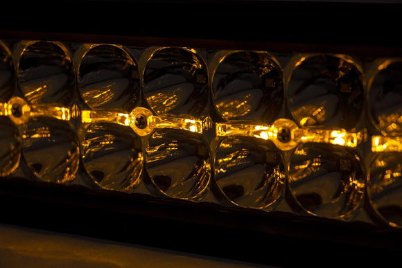 Rough Country Chrome Series LED Light 20" Dual Row For Amber DRL