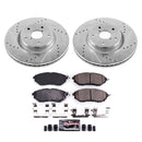 PowerStop Z23 Daily Driver Carbon-Fiber Ceramic Brake Pad and Drilled & Slotted