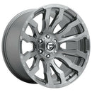 20x10 Fuel Off-Road D693 Blitz Brushed Gunmetal Tinted Clear 8x170 ET-18 Wheel
