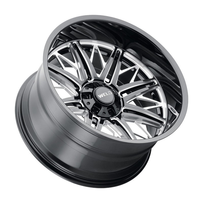 22x10 WELD Off-Road Cascade Black Mill 5x114.3 5x127 5x4.5 5x5 ET-18 Wheel - 0