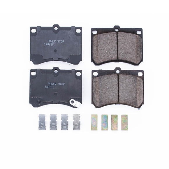PowerStop Z17 Evolution Ceramic Brake Pads With Hardware