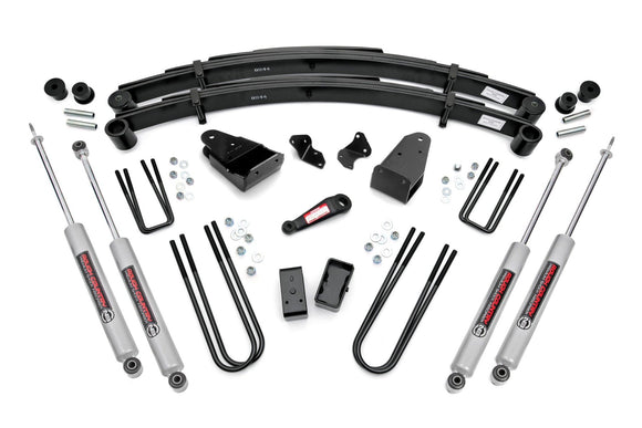 Rough Country 4" Lift Kit For Ford F-350 4WD 82-85