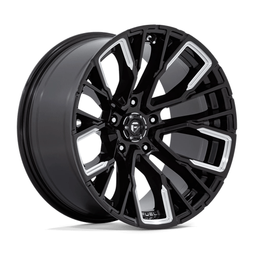 20x10 Fuel Off-Road D849 Rebar Black 5x139.7 ET-18 CB78.1 Wheel Rim