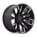 20x10 Fuel Off-Road D849 Rebar Black 5x139.7 ET-18 CB78.1 Wheel Rim