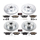 PowerStop Z23 Daily Driver Carbon-Fiber Ceramic Brake Pad and Drilled & Slotted