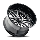 22x12 American Truxx AT1915 Restless Black Machined 6x135 ET-44 Wheel Rim