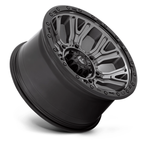 20x10 Fuel Off-Road D825 Traction Matte Gunmetal Black Ring 6x139.7 ET-18 Wheel