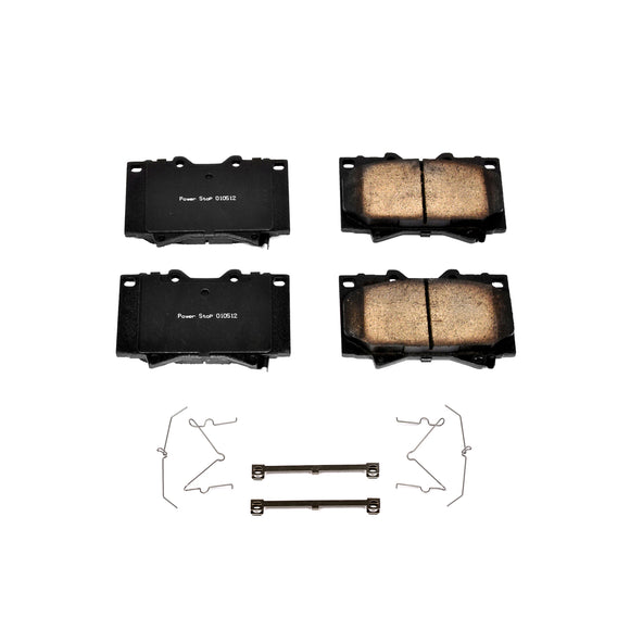 PowerStop Z17 Evolution Ceramic Brake Pads With Hardware