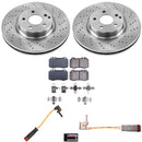 PowerStop OE Stock Replacement Low-Dust Ceramic Brake Pad and Rotor Kit