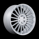 22X9.5 Status Venti Gloss Silver 5X112 ET20 Wheel Rim-1