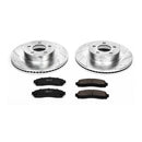 PowerStop Z23 Daily Driver Carbon-Fiber Ceramic Brake Pad and Drilled & Slotted