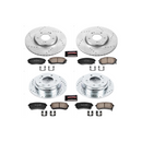 PowerStop Z23 Daily Driver Carbon-Fiber Ceramic Brake Pad and Drilled & Slotted