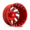 22x8.25 Fuel Off-Road D742 Runner Candy Red Milled 8x210 ET-246 CB154.3 Wheel