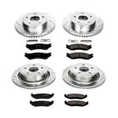 PowerStop Z23 Daily Driver Carbon-Fiber Ceramic Brake Pad and Drilled & Slotted