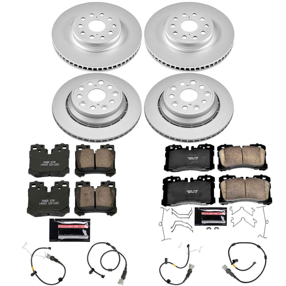 Z23 Daily Driver Premium Carbon-Fiber Ceramic Brake Pad and Fully Coated Rotor K