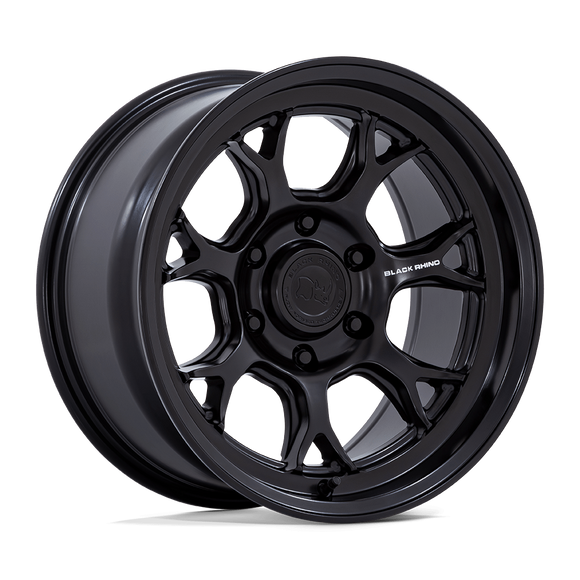 17x8.5 Black Rhino BR017 Etosha Matte Black 5x127 ET-10 CB71.5 Wheel/Rim