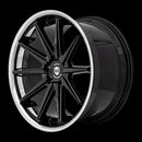 20x10.5 Curva C24 Gloss Black Stainless Chrome Lip 5x114.3 ET35 wheel/rim-3