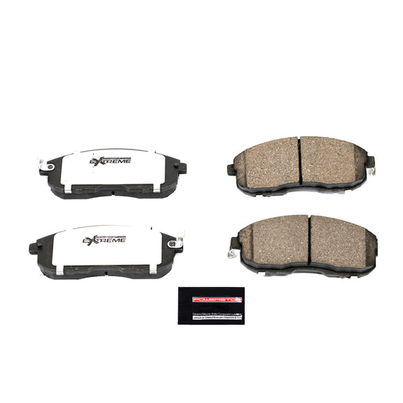 PowerStop Z26 Street Performance Carbon-Fiber Ceramic Brake Pads With Hardware