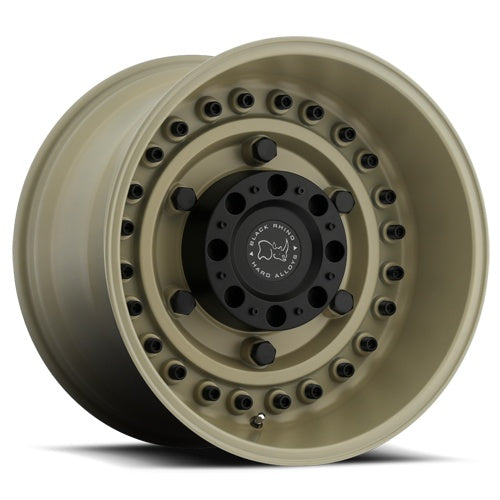 16x8 Black Rhino Armory Desert Sand 6x120 ET-10.00 CB78.10 6x139.7 Wheel/Rim