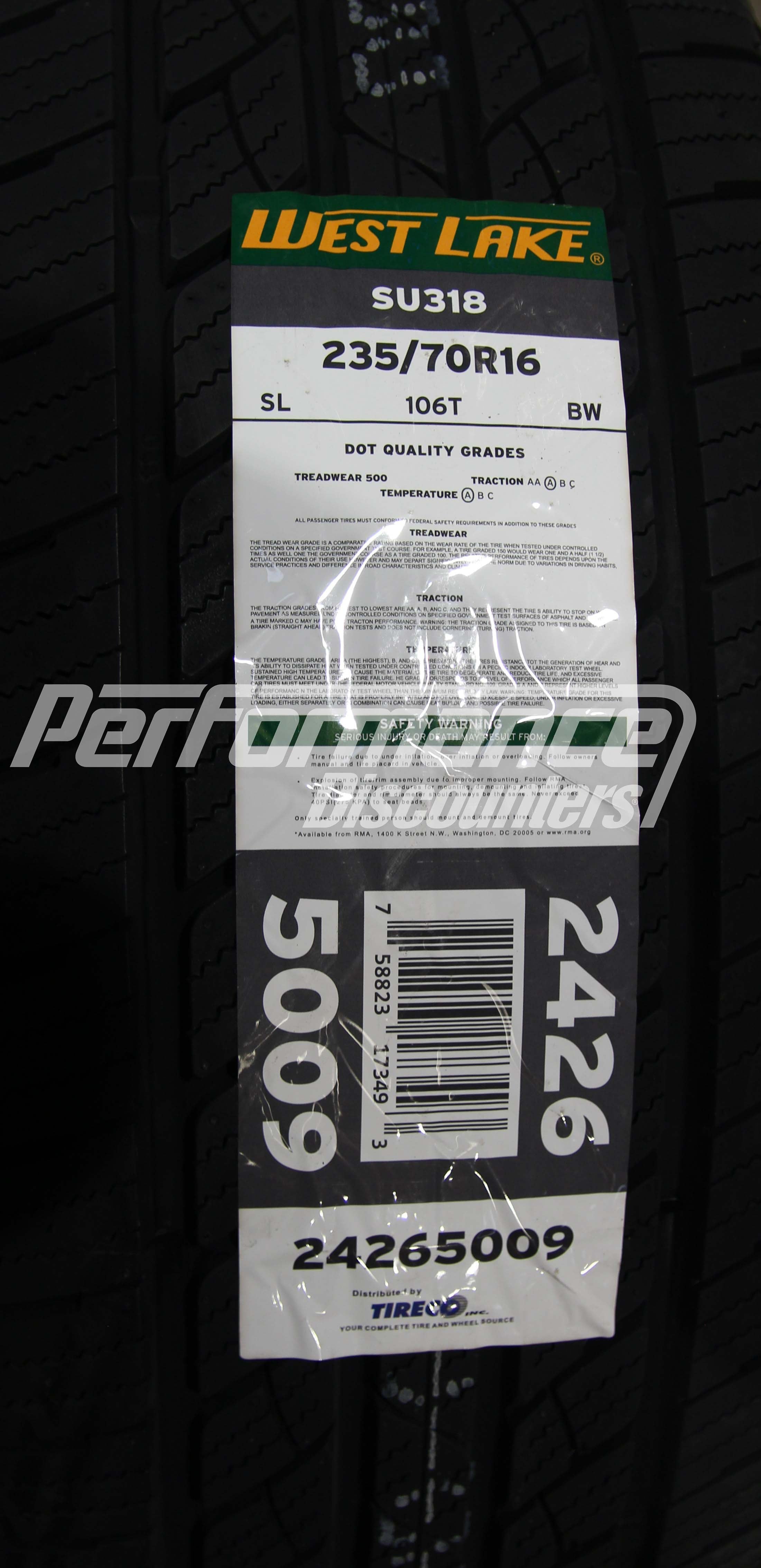 Westlake SU318 Tire(s) 235/70R16 106T BSW SL 235/70-16 70R 16 2357016