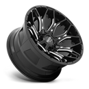 20x10 Moto Metal MO808 Sniper Gloss Black Milled 8x170 ET-18 CB125.1 Wheel