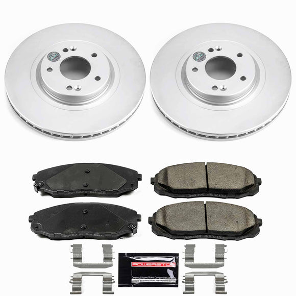 Z23 Daily Driver Premium Carbon-Fiber Ceramic Brake Pad and Fully Coated Rotor K
