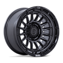 17x9 Black Rhino BR025 Rival Matte Black W/ Gloss Black Lip 6x139.7 ET-12 Wheel