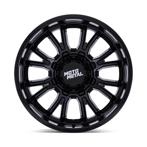 22x9 Moto Metal MO810 Legacy Gloss Black 6x135 ET1 CB106.1 Wheel Rim