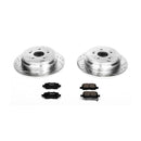 PowerStop Z23 Daily Driver Carbon-Fiber Ceramic Brake Pad and Drilled & Slotted