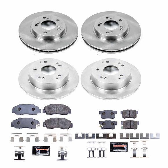 PowerStop Track Day High-Performance Brake Pad and Rotor Kit