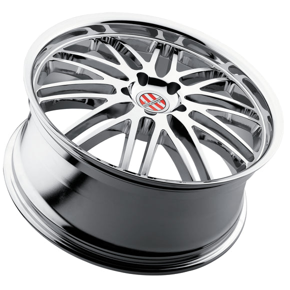 19x11 Victor Lemans Chrome Wheel/Rim 5x130 5-130 19-11 Porsche ET52