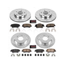 PowerStop Z23 Daily Driver Carbon-Fiber Ceramic Brake Pad and Drilled & Slotted