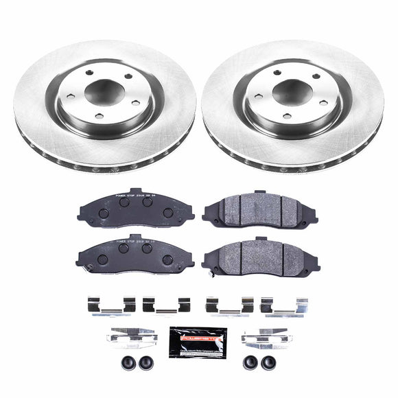 PowerStop Track Day High-Performance Brake Pad and Rotor Kit