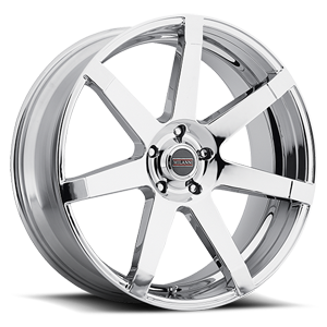 22x9.5 Vision 9042 Sultan Chrome Wheel 5x120 ET15 CB74.1