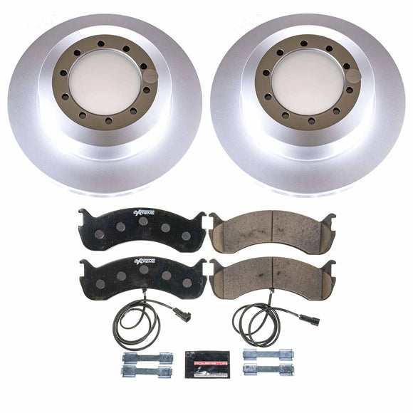 Z36 Truck & Tow Premium Carbon-Fiber Ceramic Brake Pad and Fully Coated Rotor Ki