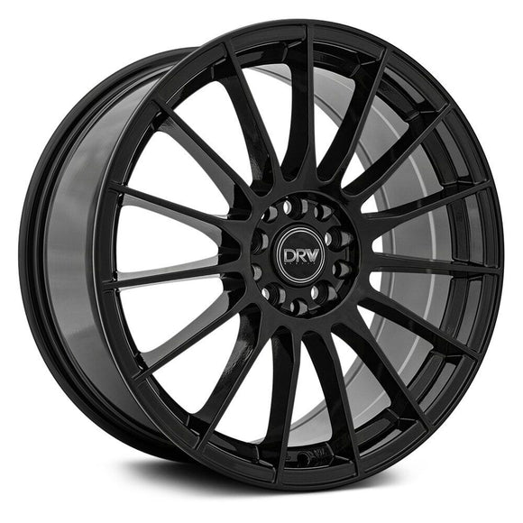 17x7 DRW Tuner D15 Gloss Black 4x108/114.3 ET40 wheel/rim