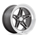 18X7 American Racing Vintage VN514 Groove Anthracite 5x114.3 ET0 Wheel Rim