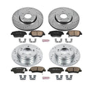 PowerStop Z23 Daily Driver Carbon-Fiber Ceramic Brake Pad and Drilled & Slotted