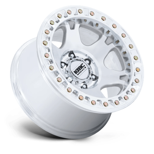17X9 KMC KM238 VI Beadlock Machined 5x127 ET-38 Wheel Rim
