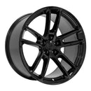 20" Replica DG23 fits Dodge Challenger 20x10 Gloss Black