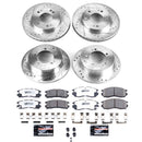 PowerStop Z26 Street Performance Ceramic Brake Pad and Drilled & Slotted Rotor K