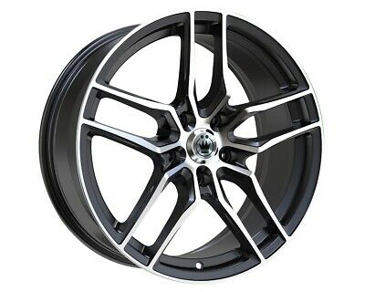 16x7.5 Konig Intention Black/Machined Face 5x108 5x4.25 ET45 Wheel Rim