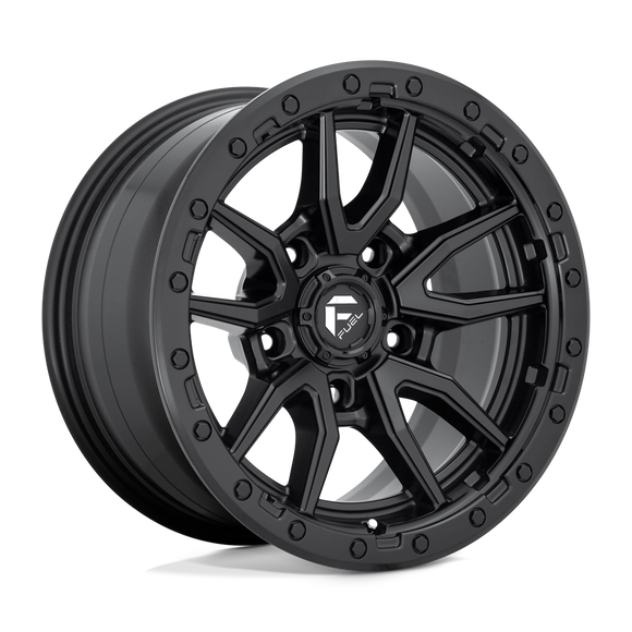 17x9 Fuel Off-Road D679 Rebel Matte Black 5x127 ET-12 CB71.5 Wheel Rim