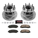PowerStop Z23 Daily Driver Carbon-Fiber Ceramic Brake Pad and Drilled & Slotted