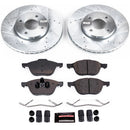 PowerStop Z23 Daily Driver Carbon-Fiber Ceramic Brake Pad and Drilled & Slotted
