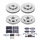PowerStop Track Day High-Performance Brake Pad and Rotor Kit