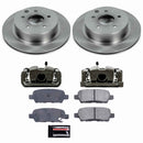 PowerStop OE Stock Replacement Low-Dust Ceramic Brake Pad, Rotor and Caliper Kit
