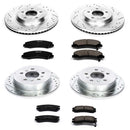 PowerStop Z23 Daily Driver Carbon-Fiber Ceramic Brake Pad and Drilled & Slotted